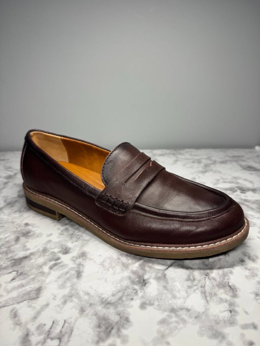 Earth Javas Penny Loafers Women's Size 8.5W, Dark Brown, Excellent Pre-owned